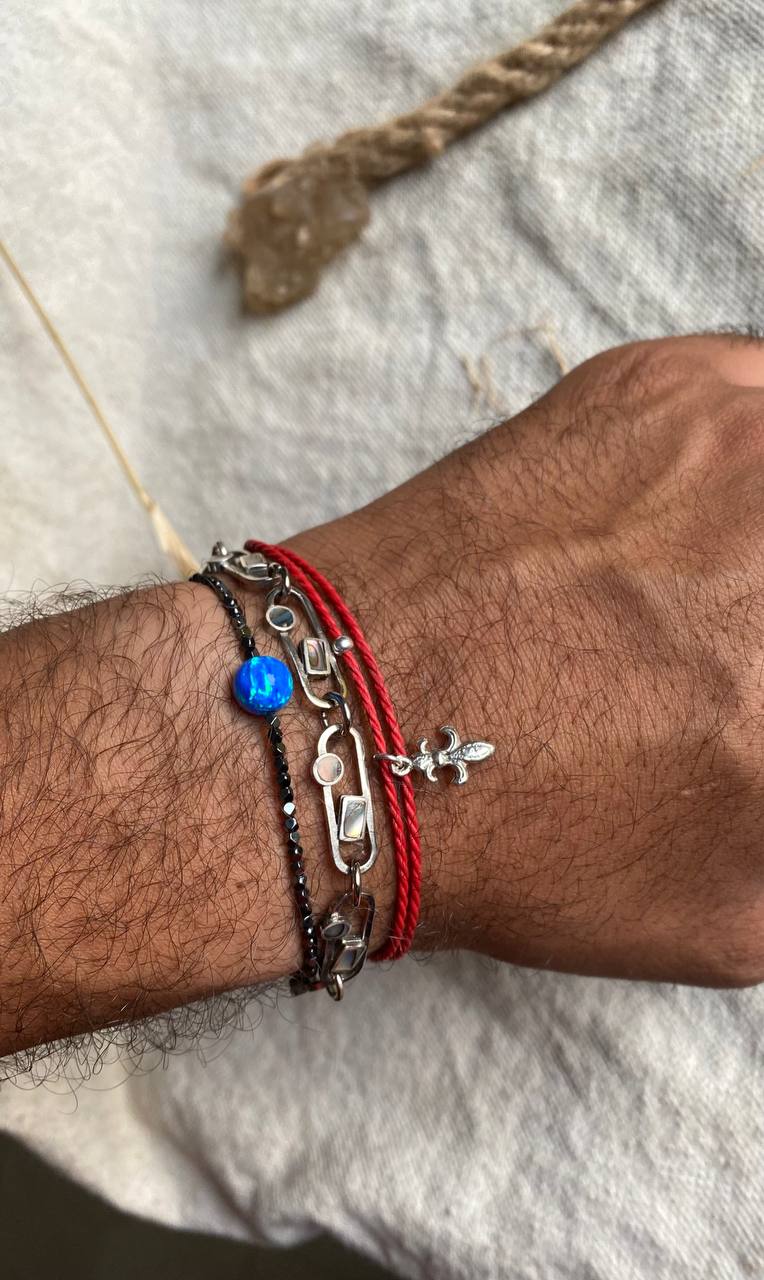 New York. Blue opal Bracelet