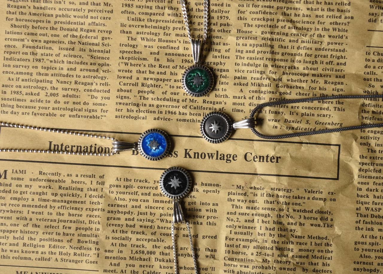 MONAR BLUE-Halskette